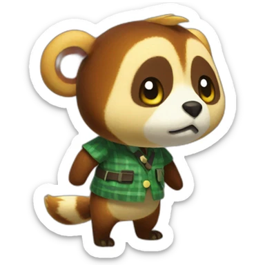 tom-nook-animal-crossing sticker