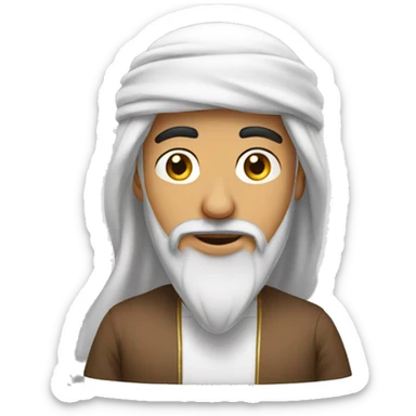 An arabian guy sticker