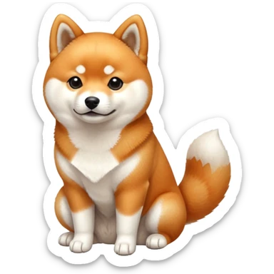 shiba inu dog sticker