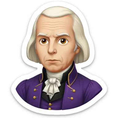 James Madison sticker