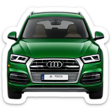 Audi Q5 azores green sticker