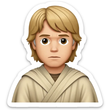 Luke Skywalker sticker