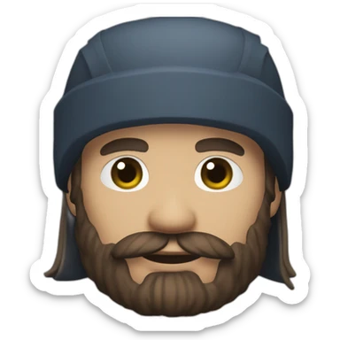 lumberjack from the alan wake universe sticker