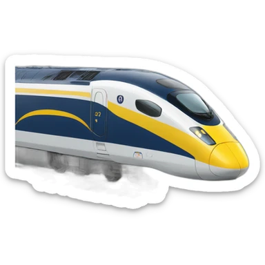 Eurostar train sticker