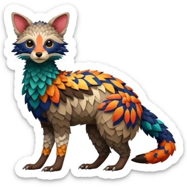 Modern Vernid-Trico-species by LiLaiRa full body sticker