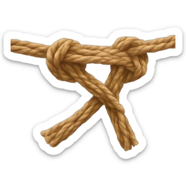 KNOTTED STRING  sticker