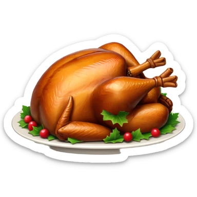 roast turkey sticker