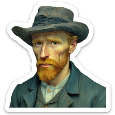 Arabin Vincent van Gogh sticker