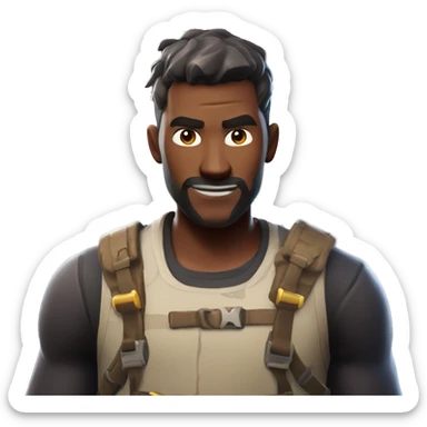 Fortnite defsult Skin sticker