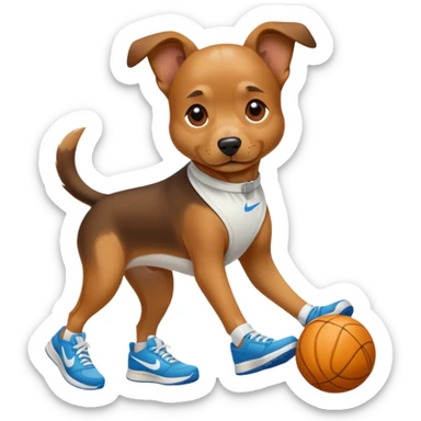 Q se vea más animado y q sus tres patas tengan zapatillas nike sticker