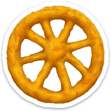 duritos Chicharrones wheel chips sticker