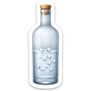 vodka bottle sticker