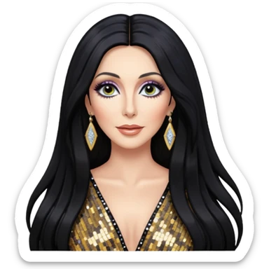 Cher sticker