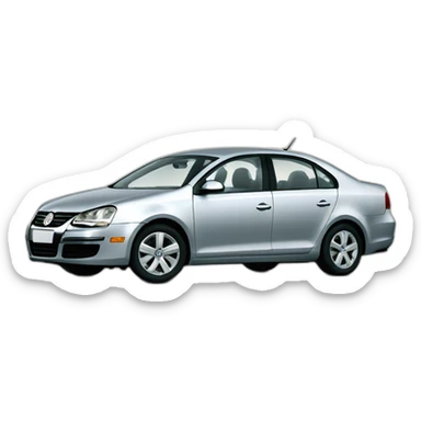 Volkswagen jetta 2008 sticker