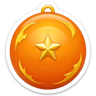 Crea la esfera de 4 estrellas de dragon ball sticker