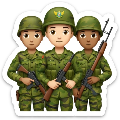 Faça o uniforme do EXÉRCITO BRASILEIRO neles sticker