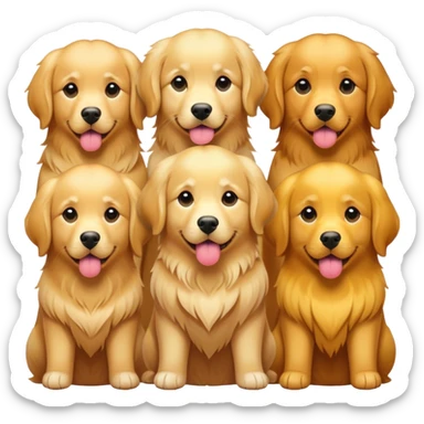 Goldenretrievers sticker