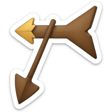 arrow symbol sticker