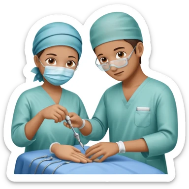 i need for services - surgery, therapy, etc. sticker