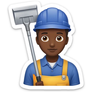 janitor  sticker