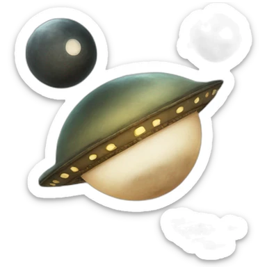 Sudanese Pirate Ufo Somalia sticker