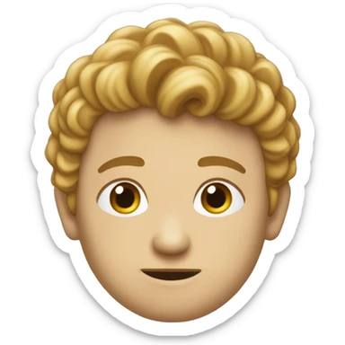 Denne emojien 🙄 som rødmer, røde kinn sticker