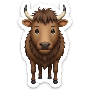wildebeest sticker