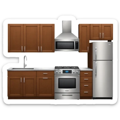 building a new kitchen sticker