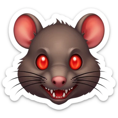 create a monster rat sticker