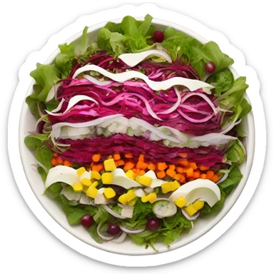 Shuba salad Layered Beet salad with Herring sticker