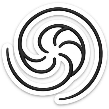 Triskelion faça um emoji desse símbolo   🌀   
🌀🌀 sticker