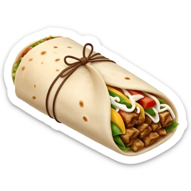 small shawarma sticker