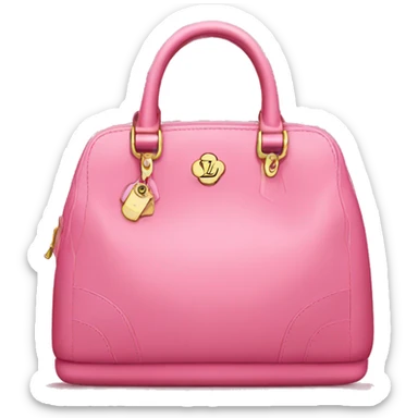 LV pink bag  sticker