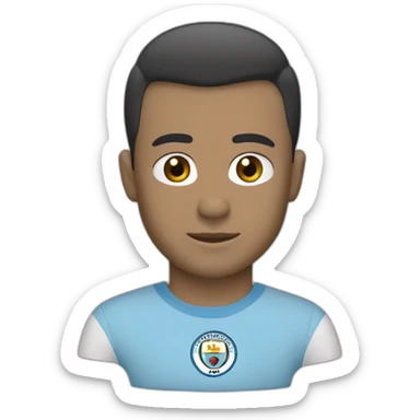 club foot de Manchester city  sticker