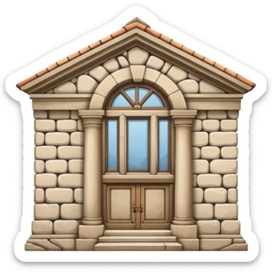 architectural heritage europe sticker