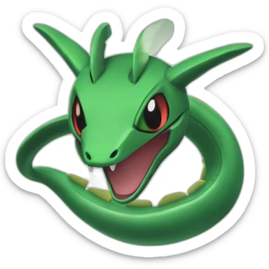 Rayquaza pokemon sticker