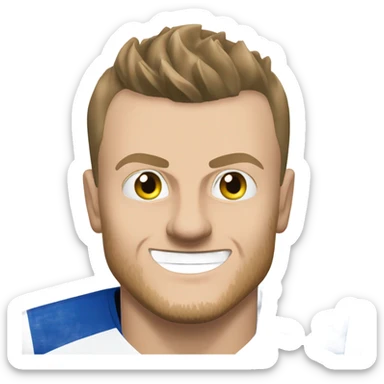 Jamie Vardy Leicester City sticker