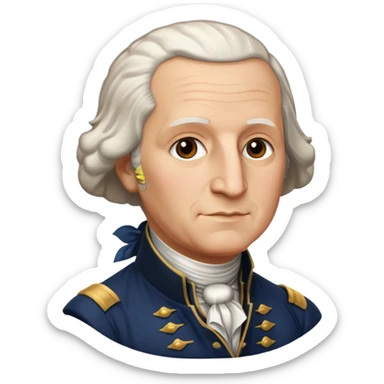 George washington sticker
