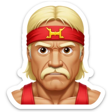 Hulk hogan  sticker