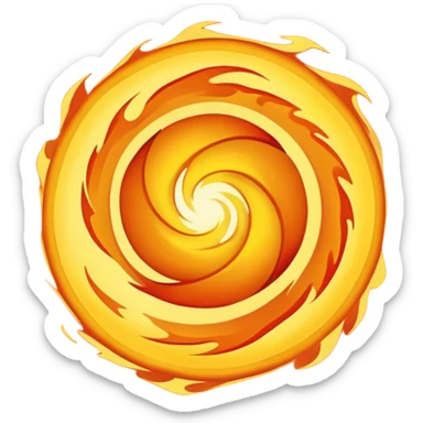 Blazing Inferno sticker