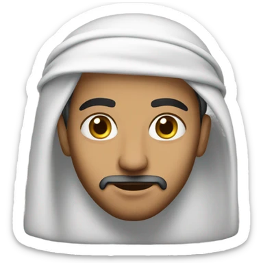 A arab guy sticker