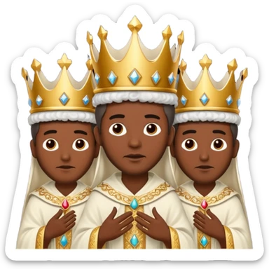 Alright, but we've lost the Three Wise Men (Los Reyes Magos) style. Bring it back sticker