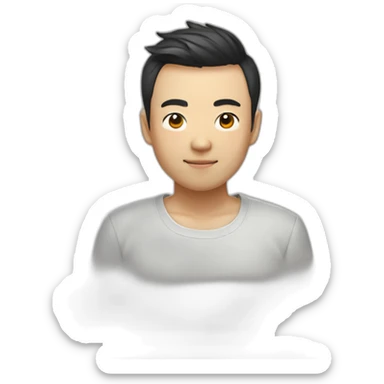 Takumi Chinese guy 28-year-old sticker