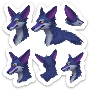 Modern Vernid-Trico-Sergal species by LiLaiRa sticker