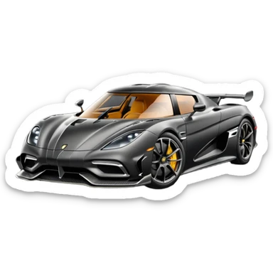 Koenigsegg gemera sticker