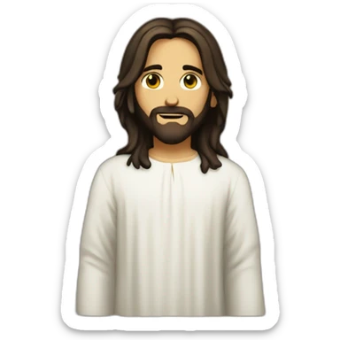 Emo Jesus  sticker