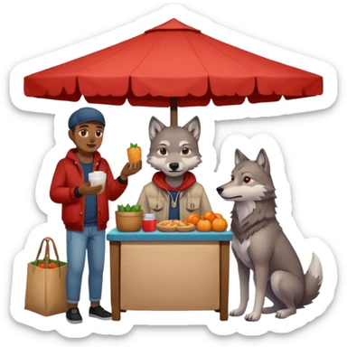  -night-market-vendor-wolf and back vendor sticker