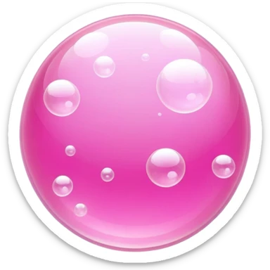 Burbujas rosas sticker