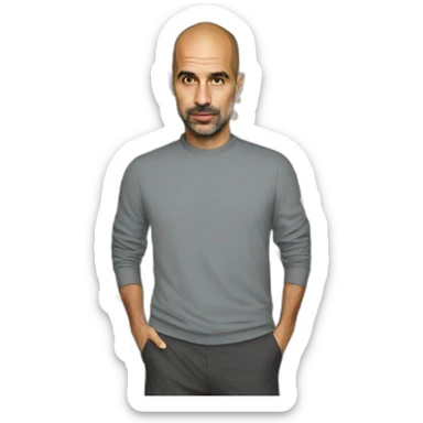 pep guardiola sticker