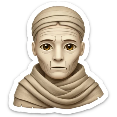 The Mummified Businessman sticker